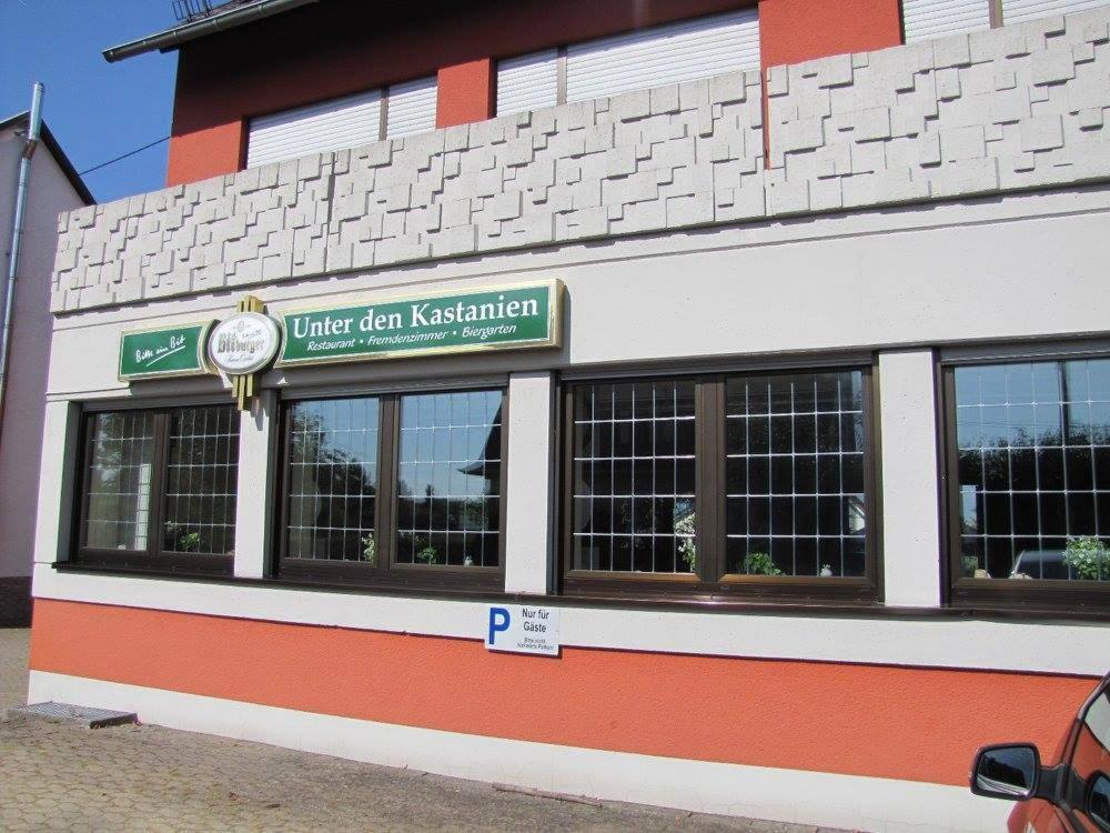 "Unter Den Kastanien" Hotel Speicher Exterior foto